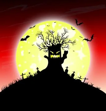 Halloween Background Stock Illustration