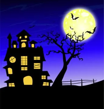 Halloween Background Stock Illustration