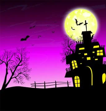 Halloween Background Stock Illustration