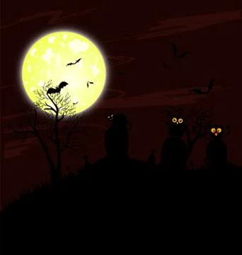 Halloween Background Stock Illustration