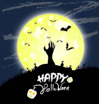 Halloween Background Stock Illustration