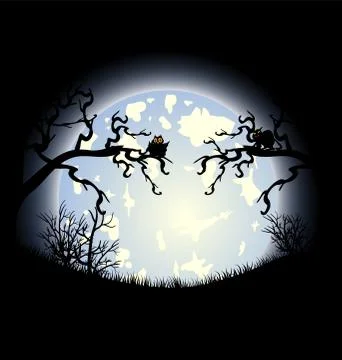 Halloween Background Illustrazione stock