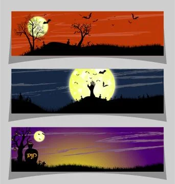 Halloween Background Stock Illustration