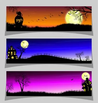 Halloween Background Stock Illustration