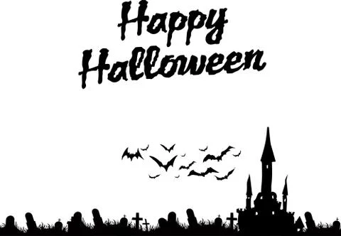 Halloween background Stock Illustration