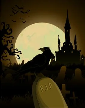 Halloween background Stock Illustration