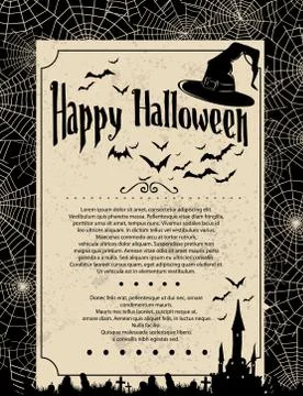 Halloween background Stock Illustration