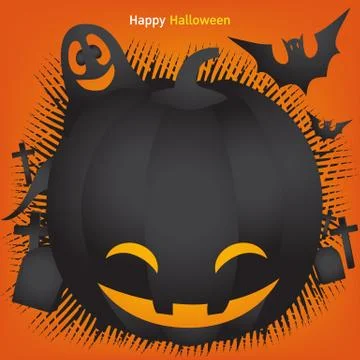Halloween background Stock Illustration
