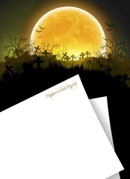 Halloween background Stock Illustration