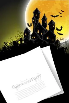 Halloween background Stock Illustration