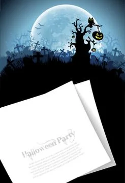 Halloween background Stock Illustration
