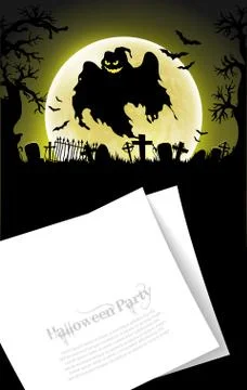 Halloween background Stock Illustration