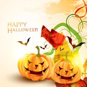 Halloween background Stock Illustration