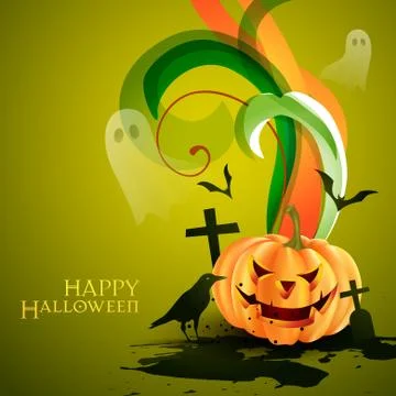 Halloween background Stock Illustration