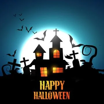 Halloween background Stock Illustration