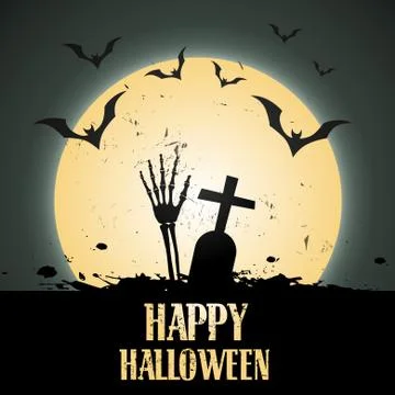 Halloween background Stock Illustration