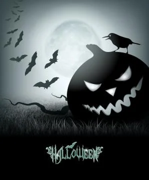 Halloween Background Stock Illustration