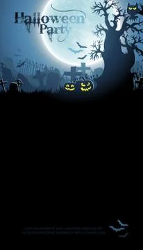 Halloween background Stock Illustration