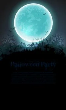Halloween background Stock Illustration