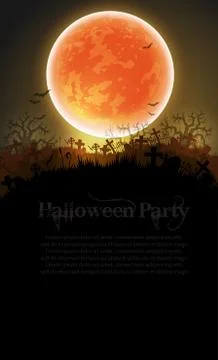 Halloween background Stock Illustration