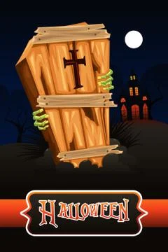 Halloween Background Stock Illustration