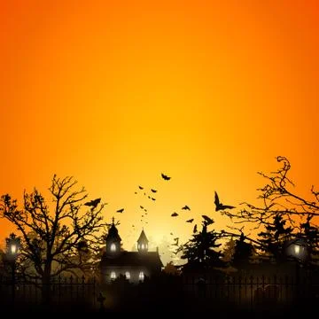 Halloween background Stock Illustration