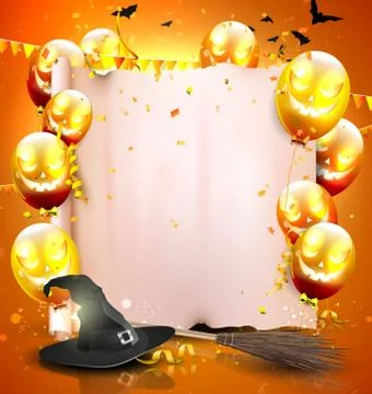 Halloween background Stock Illustration