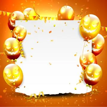 Halloween background Stock Illustration