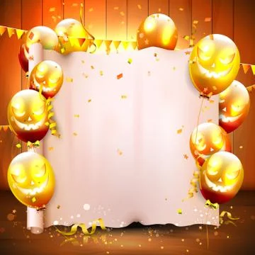 Halloween background Stock Illustration