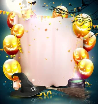 Halloween background Stock Illustration