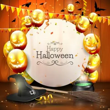 Halloween background Stock Illustration