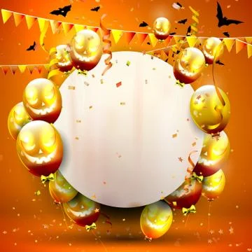 Halloween background Illustrazione stock