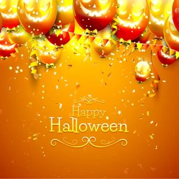 Halloween background Stock Illustration