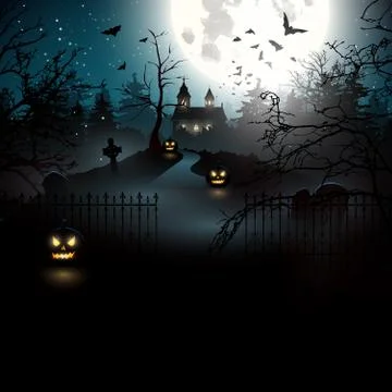 Halloween background Stock Illustration