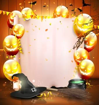 Halloween background Illustrazione stock