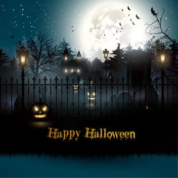 Halloween background Stock Illustration