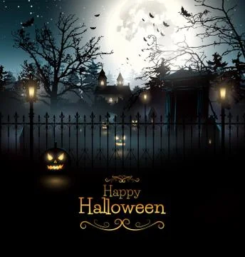 Halloween background Stock Illustration