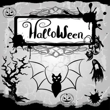 Halloween background Stock Illustration