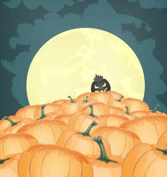 Halloween Background Stock Illustration
