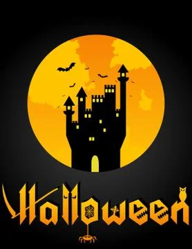 Halloween background Stock Illustration