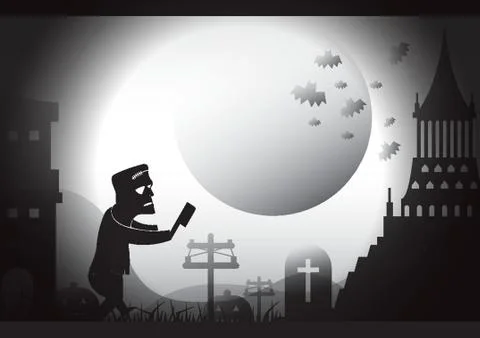 Halloween Background Stock Illustration