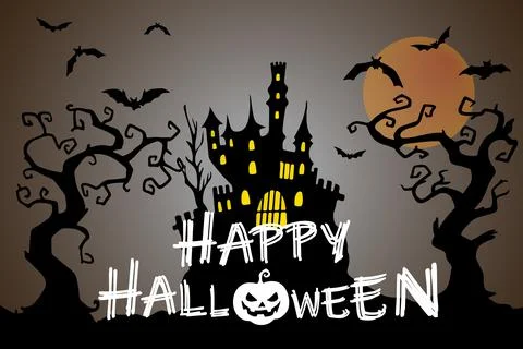 Halloween Background Stock Illustration
