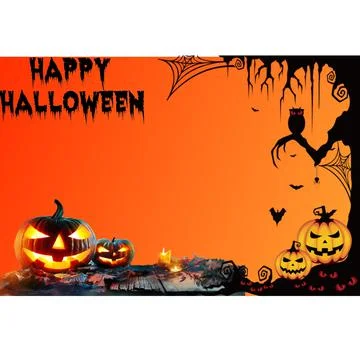 Halloween background Illustrazione stock
