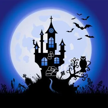 Halloween background Stock Illustration