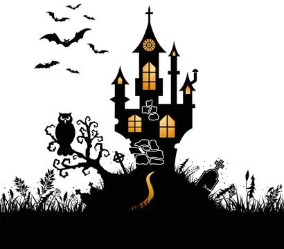 Halloween background Stock Illustration