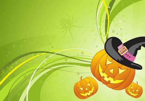 Halloween background Stock Illustration