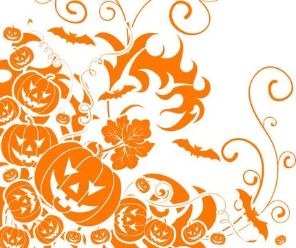 Halloween background Stock Illustration