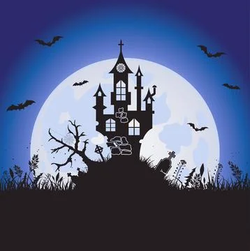 Halloween background Stock Illustration