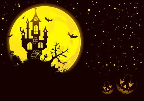 Halloween background 库存插图