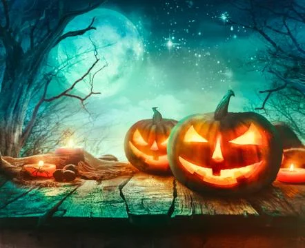 Halloween background Stock Photos